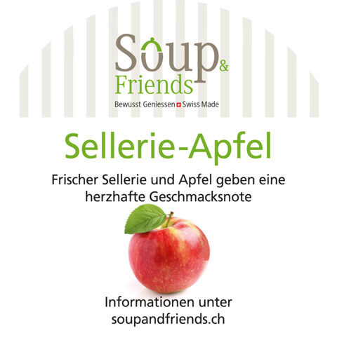 Sellerie-Apfel Suppe